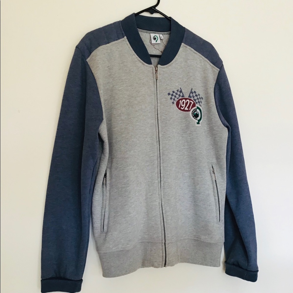 SWEAT shirt jacket NUERBURG Ring GERMANY (L)